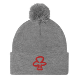 Red Chef Pom-Pom Beanie