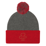 Red Chef Pom-Pom Beanie