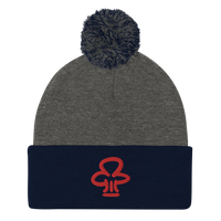 Red Chef Pom-Pom Beanie