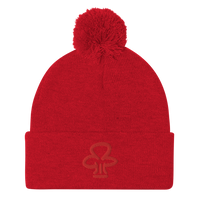 Red Chef Pom-Pom Beanie