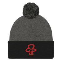 Red Chef Pom-Pom Beanie