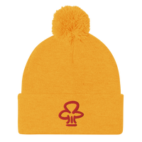 Red Chef Pom-Pom Beanie