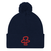 Red Chef Pom-Pom Beanie